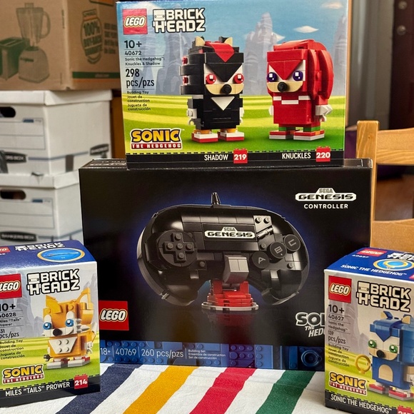 LEGO Sonic the Hedgehog SEALED sets- includes SEGA GENESIS Controller - Picture 1 of 9